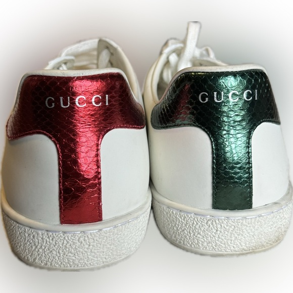 GUCCI Ace Sneaker Embroidered Bee - Picture 1 of 4